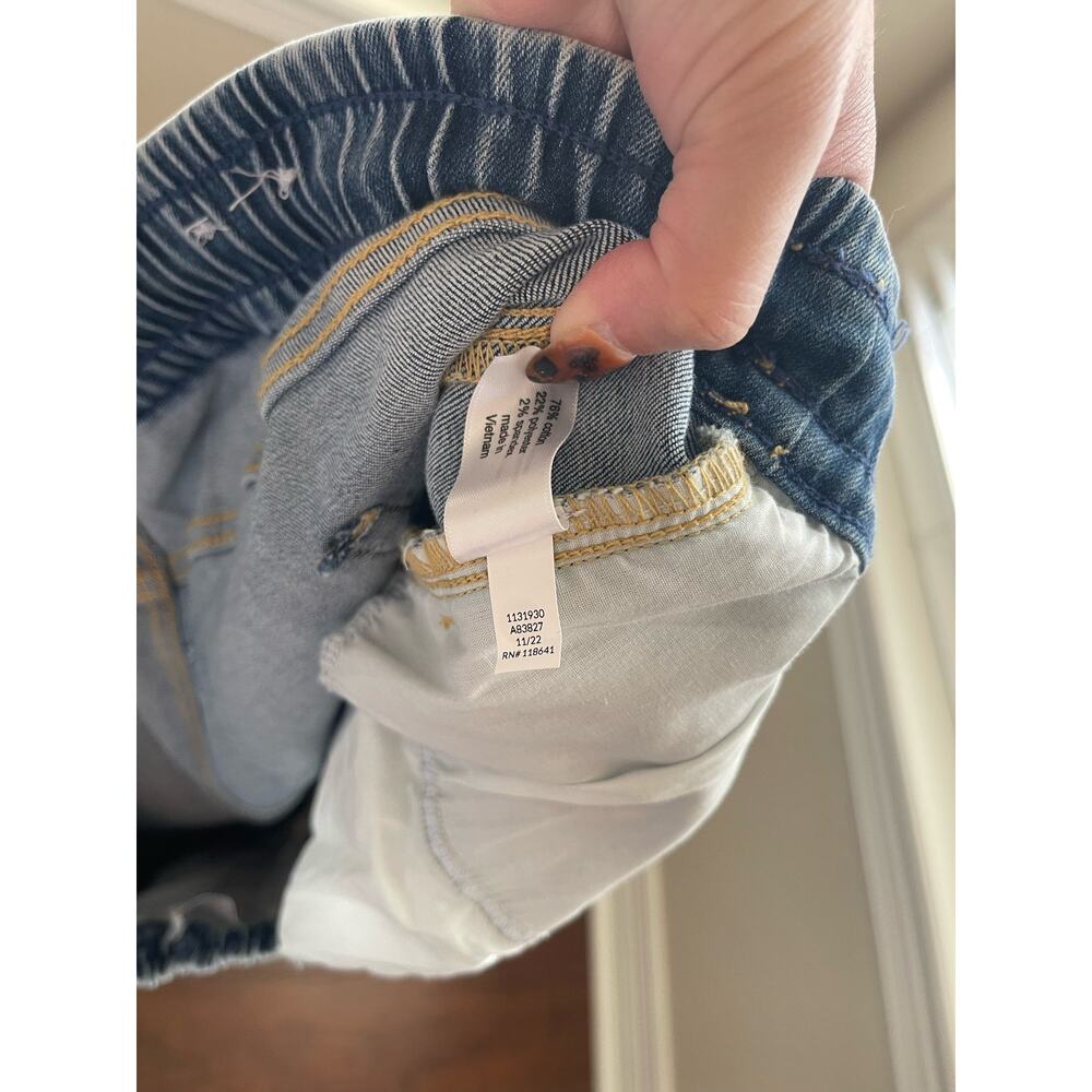Lane Bryant Jeans Women’s 18 Blue Denim Stretch Drawstring Waistband Relaxed - Picture 6 of 10